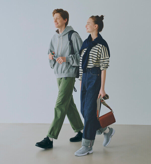 Orthofeet「【オーソフィート】キタ ワイド/グレー テキスタイル/シューズ レディース/Orthofeet」|スニーカー|