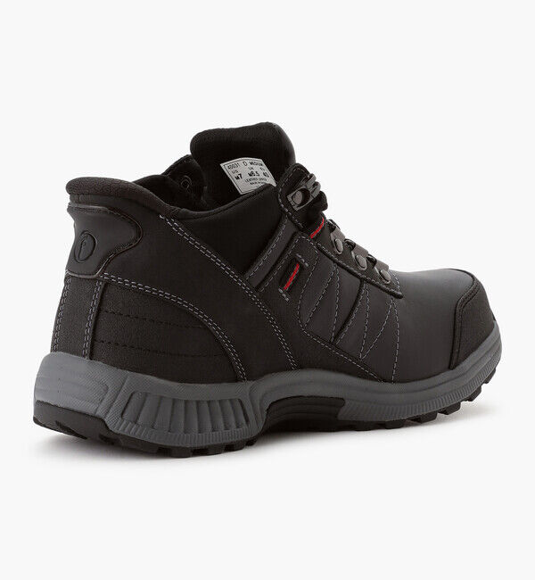 Orthofeet「【オーソフィート】ダルトン ミディアム/ブラック ヌバックレザー/シューズ メンズ」|ショートブーツ|