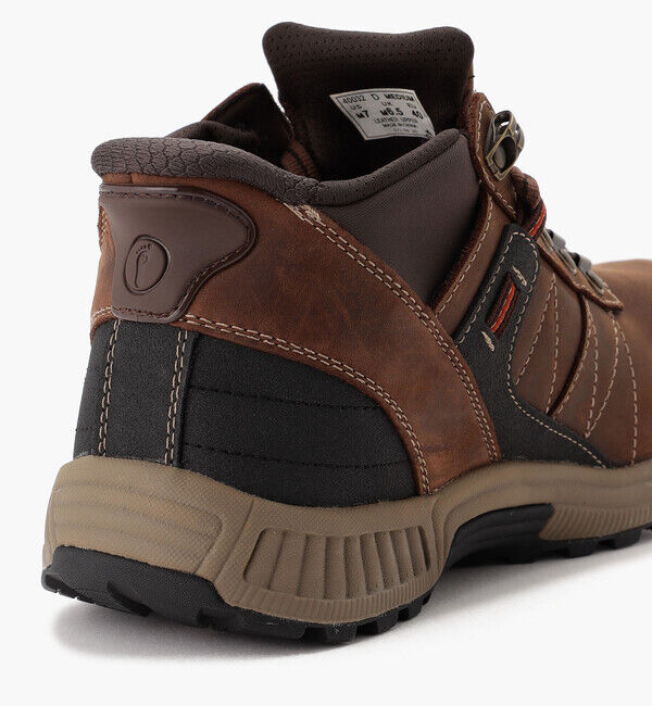 Orthofeet「【オーソフィート】ダルトン ミディアム/ブラウン ヌバックレザー/シューズ メンズ」|ロングブーツ|