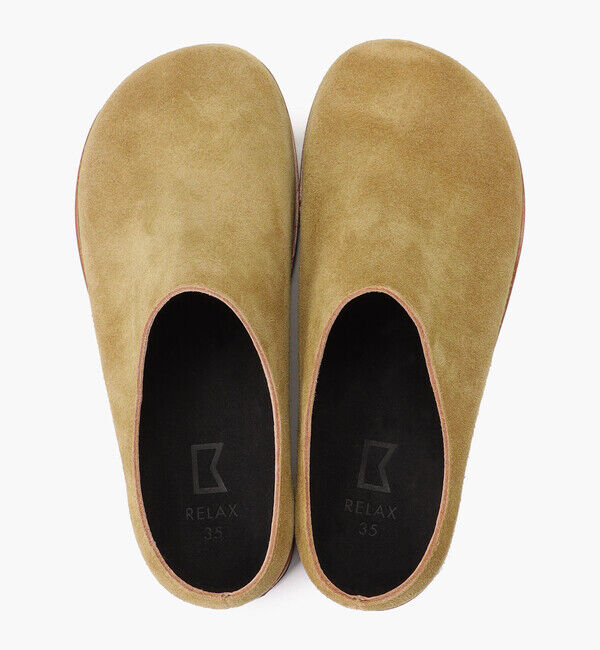 BENEXY「【ベネクシー】270W リラックス/キャメル ベロアレザー/シューズ メンズ レディース」|サンダル|