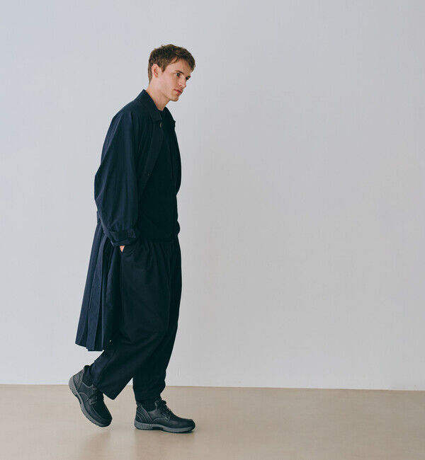 Orthofeet「【オーソフィート】ヴェルノ ミディアム/ブラック ナチュラルレザー/ブーツ メンズ」|ロングブーツ|