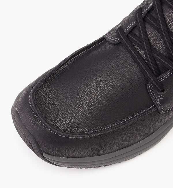 Orthofeet「【オーソフィート】ヴェルノ ミディアム/ブラック ナチュラルレザー/ブーツ メンズ」|ロングブーツ|