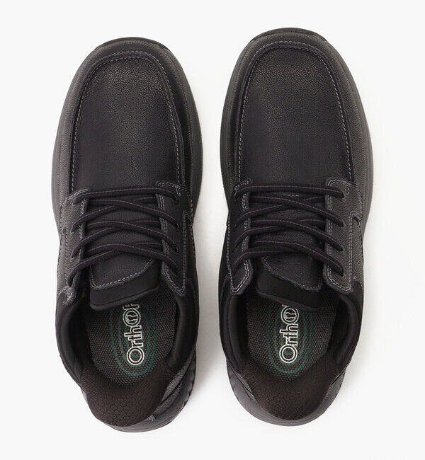 Orthofeet「【オーソフィート】ヴェルノ ミディアム/ブラック ナチュラルレザー/ブーツ メンズ」|ロングブーツ|