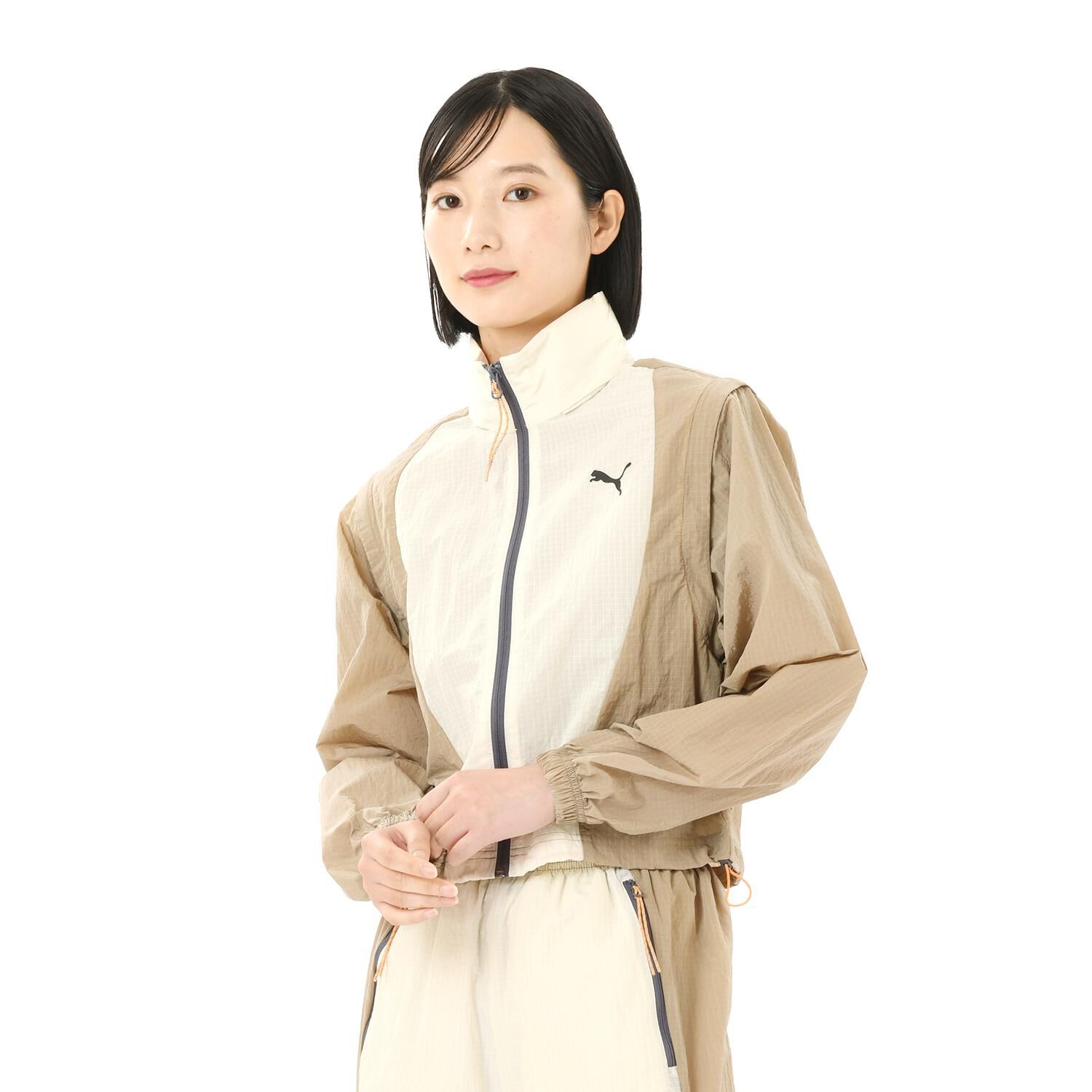 PUMA「【PUMA ｳｪｱ】W DARE TO MODULAR JACKET」|ポロシャツ|ホワイト
