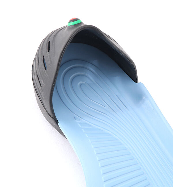  「JUNGLE  【　BODY&times;INSOLE　Black&times;L.Blue】」|サンダル|