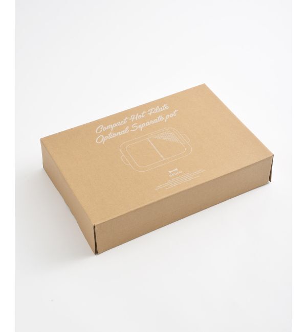 BRUNO「コンパクトホットプレート用 セラミックコート仕切り鍋」|電化製品|