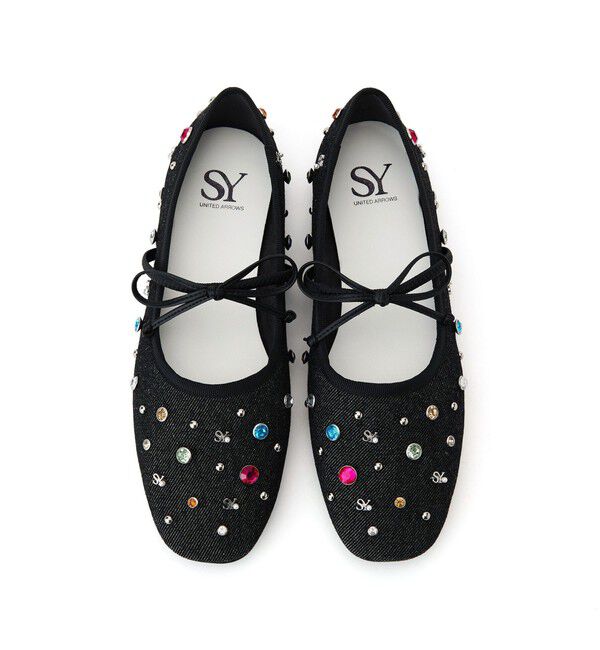 SY UNITED ARROWS「＜SY＞マルチドットバレエ フラット10●&uarr;」|バレエシューズ|その他2