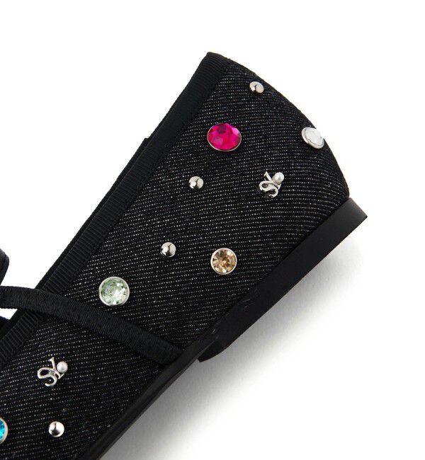 SY UNITED ARROWS「＜SY＞マルチドットバレエ フラット10●&uarr;」|バレエシューズ|