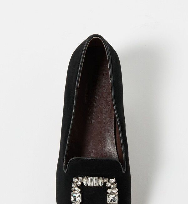 ODETTE E ODILE「ラウンドオペラビジュー フラット10&uarr;」|パンプス|