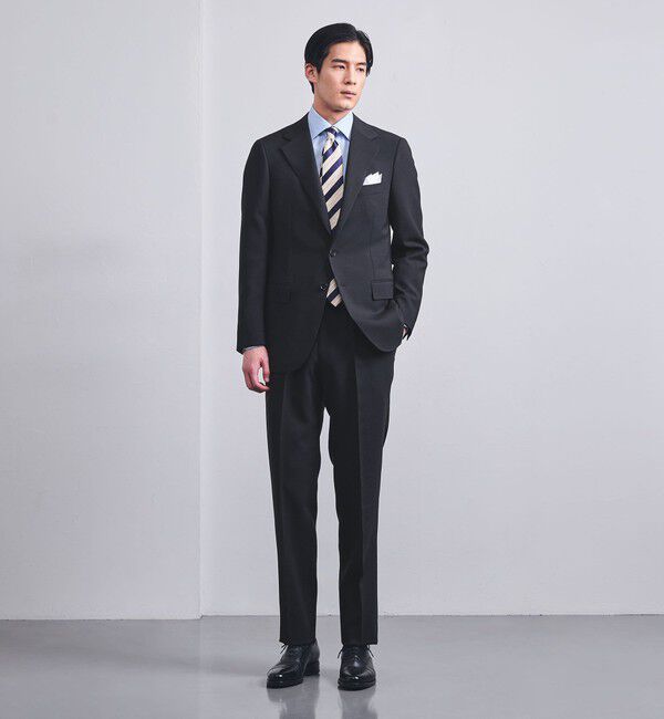 UNITED ARROWS「山栄 ポーラーソリッド 3ボタンスーツ -ストレッチ-」|その他|