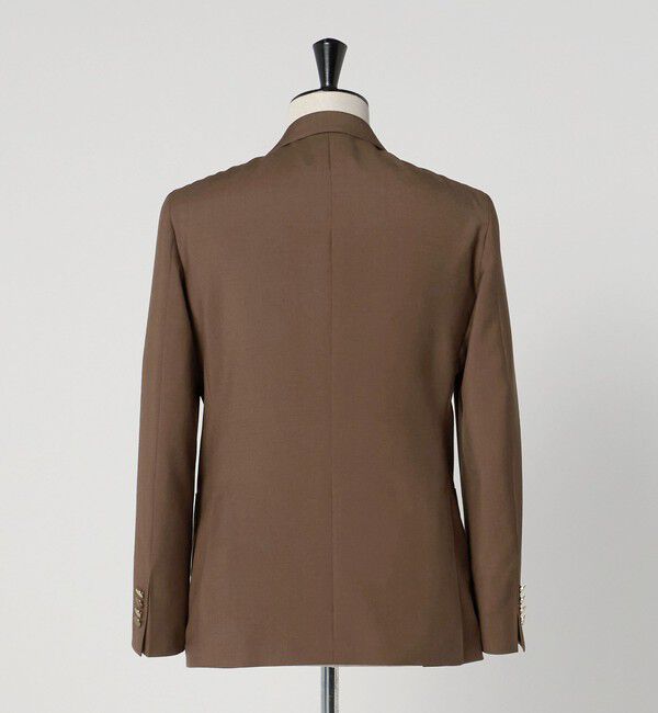 UNITED ARROWS「ウール モヘヤ 4ボタン ダブルブレストブレザー S‐MODEL」|テーラードジャケット|