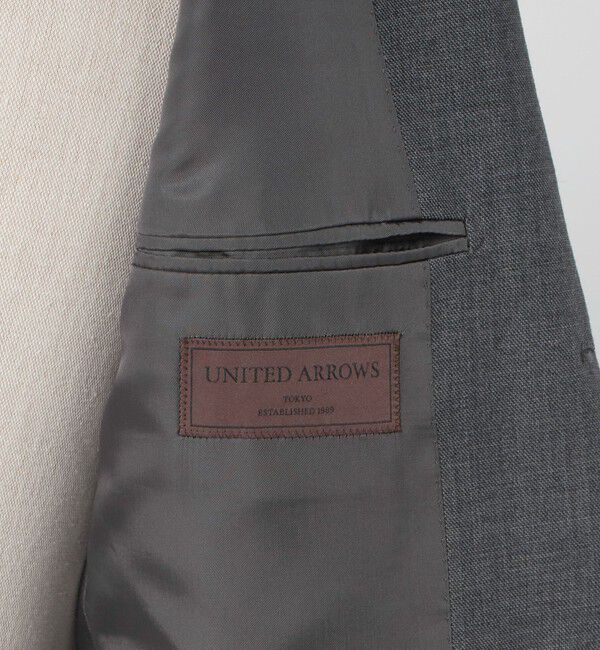 UNITED ARROWS「山栄 シャークスキン シングル3ボタン スーツ REGULAR MODEL‐ストレッチ‐」|スーツ|