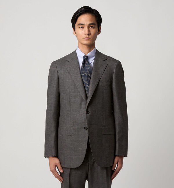 UNITED ARROWS「山栄 シャークスキン シングル3ボタン スーツ REGULAR MODEL‐ストレッチ‐」|スーツ|