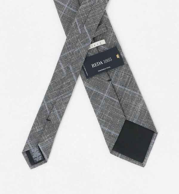 UNITED ARROWS green label relaxing「＜Bleck＞8.0cm REDA チェック2 ネクタイ」|ネクタイ・蝶ネクタイ|