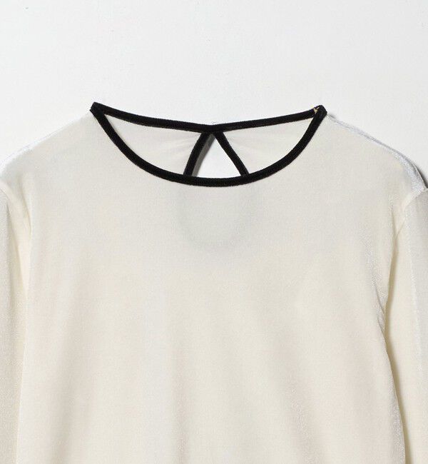 BEAUTY&YOUTH UNITED ARROWS「シアーベロア リンガーロングスリーブTシャツ」|Tシャツ・カットソー|