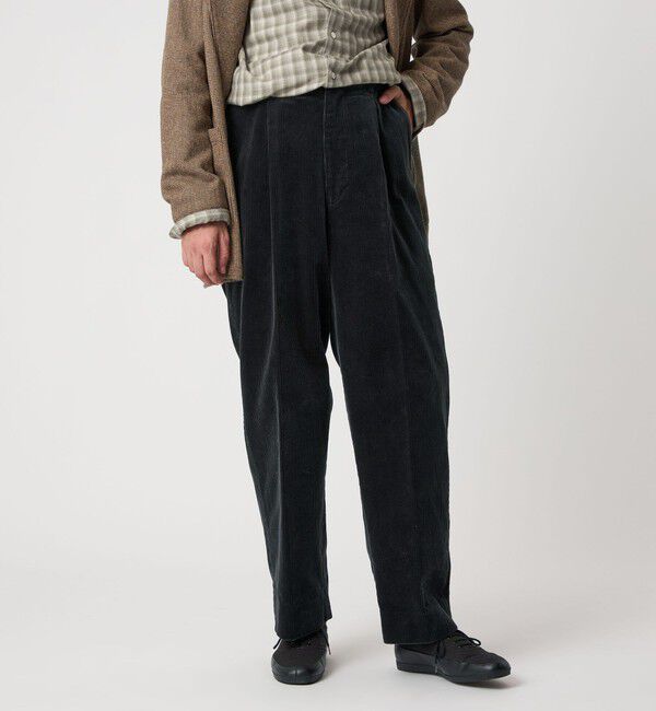 STEVEN ALAN「＜Steven Alan＞ 8W コーデュロイ アウト ワンプリーツ スラックス」|スラックス|