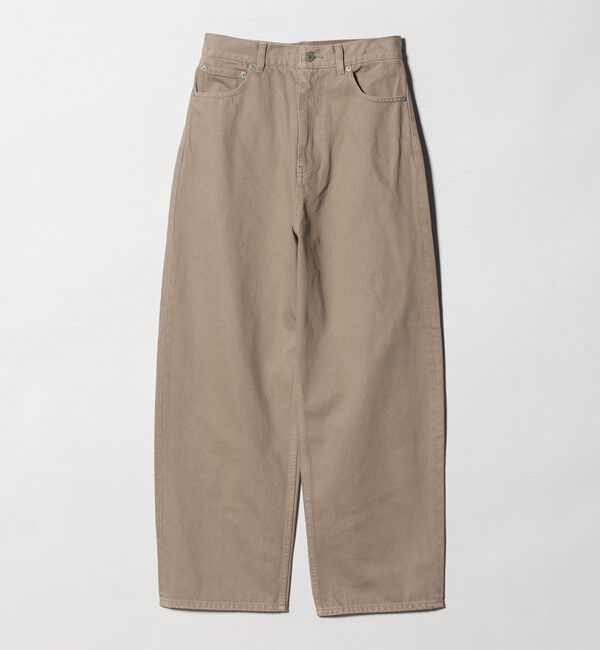 BEAUTY&YOUTH UNITED ARROWS「ワイド ルーズ デニムパンツ」|デニム|BEIGE
