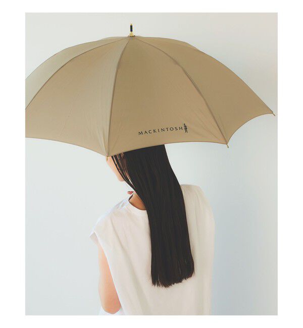 Demi-Luxe BEAMS 「MACKINTOSH / HERIOT ソリッド 長傘」|傘|FAWN UA03