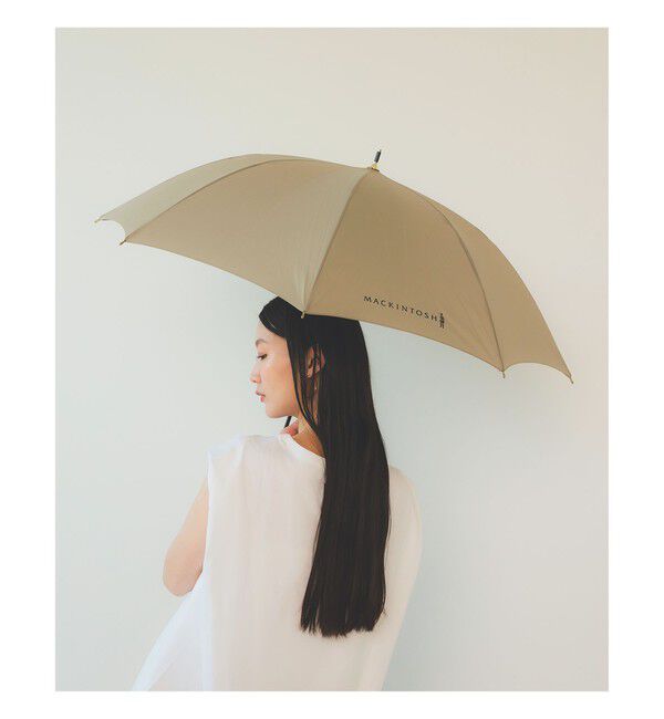Demi-Luxe BEAMS 「MACKINTOSH / HERIOT ソリッド 長傘」|傘|