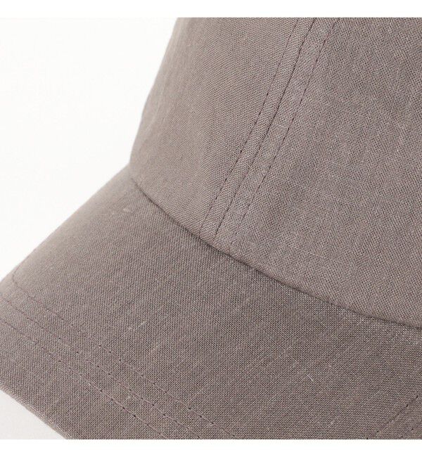 Ray BEAMS 「6パネル リネン キャップ」|キャップ・キャスケット|