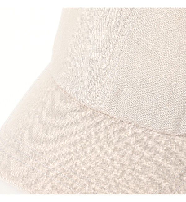 Ray BEAMS 「6パネル リネン キャップ」|キャップ・キャスケット|