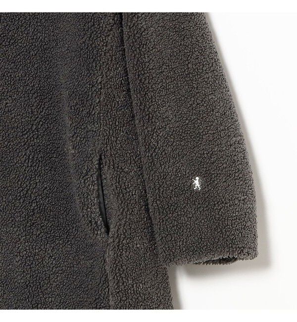 Ray BEAMS 「GYMPHLEX / ボア ノーカラー コート」|ダッフルコート|