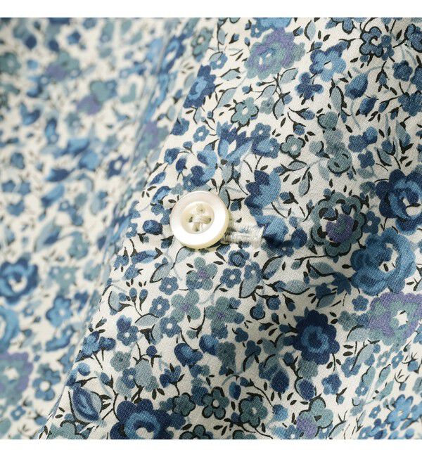 BEAMSBOY「リバティ デタッチ フリルカラー シャツ」|シャツ・ブラウス|