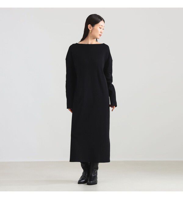 Demi-Luxe BEAMS 「【別注】MAISON CORNICHON / ボートネック サック ワンピース」|ワンピース|