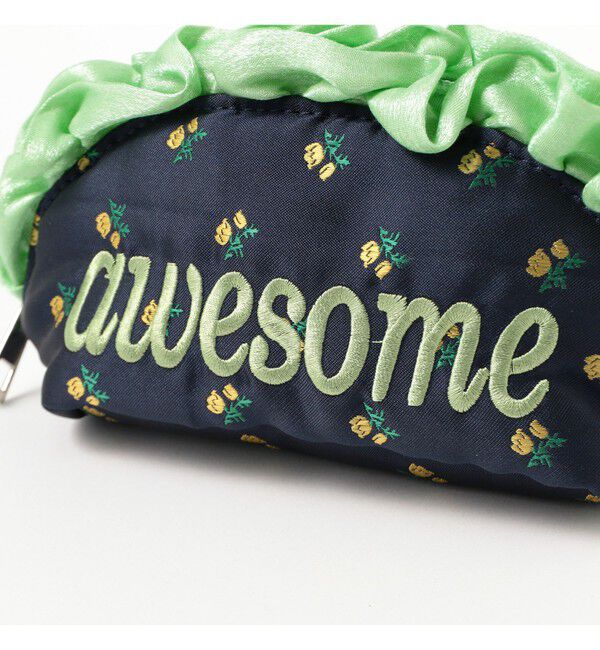 Ray BEAMS 「【別注】Casselini / フリル ポーチ」|ポーチ|