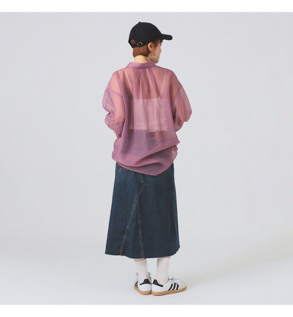 Ray BEAMS 「LEVI&rsquo;S(R) / Aラインデニムスカート ミディアムインディゴ」|スカート|