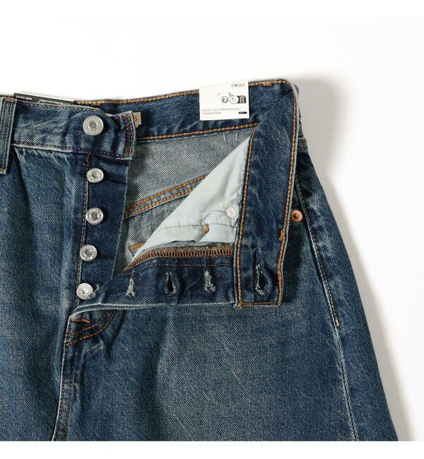 Ray BEAMS 「LEVI&rsquo;S(R) / Aラインデニムスカート ミディアムインディゴ」|スカート|