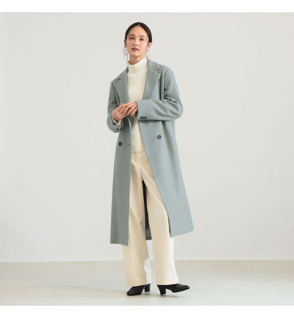 Demi-Luxe BEAMS 「ライトウール チェスターコート」|ダッフルコート|