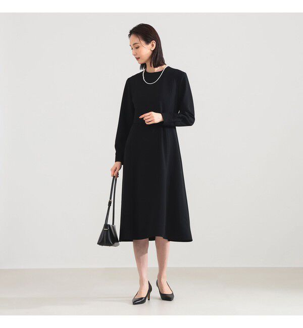 Demi-Luxe BEAMS 「トリアセ ベルテッド ワンピース」|ワンピース|