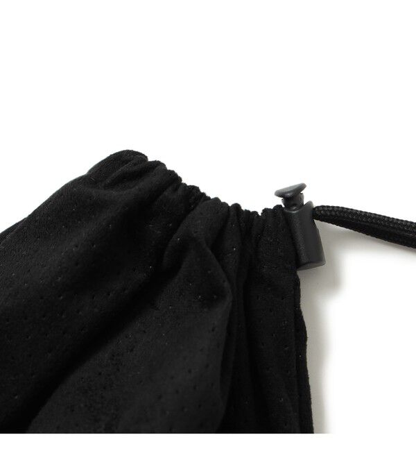 BEAMS「パンチング ドローストリング バッグ」|ポーチ|