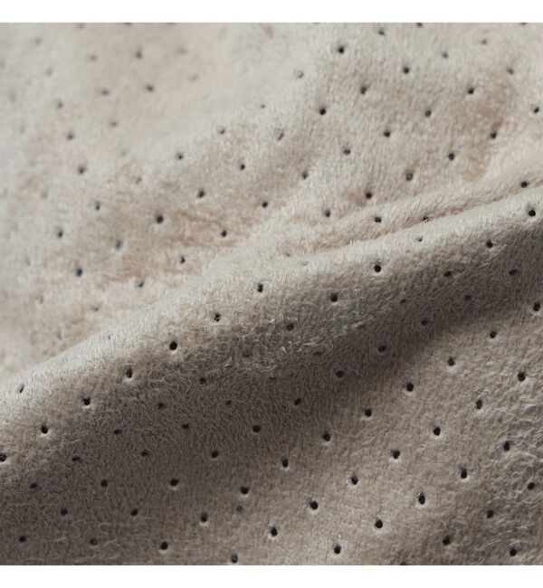 BEAMS「パンチング ドローストリング バッグ」|ポーチ|