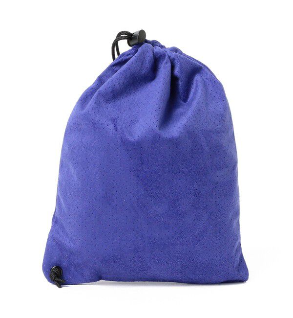 BEAMS「パンチング ドローストリング バッグ」|ポーチ|