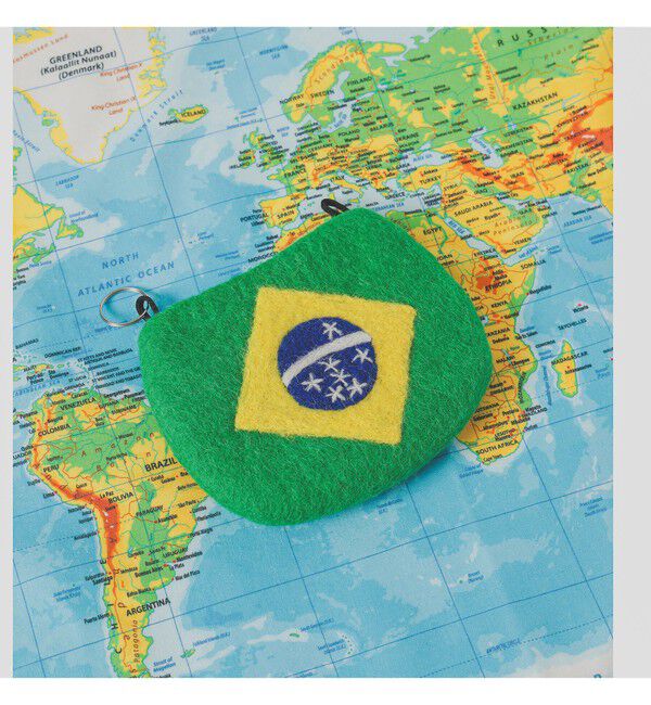 BEAMS「ワールド ポーチ」|ポーチ|BRAZIL