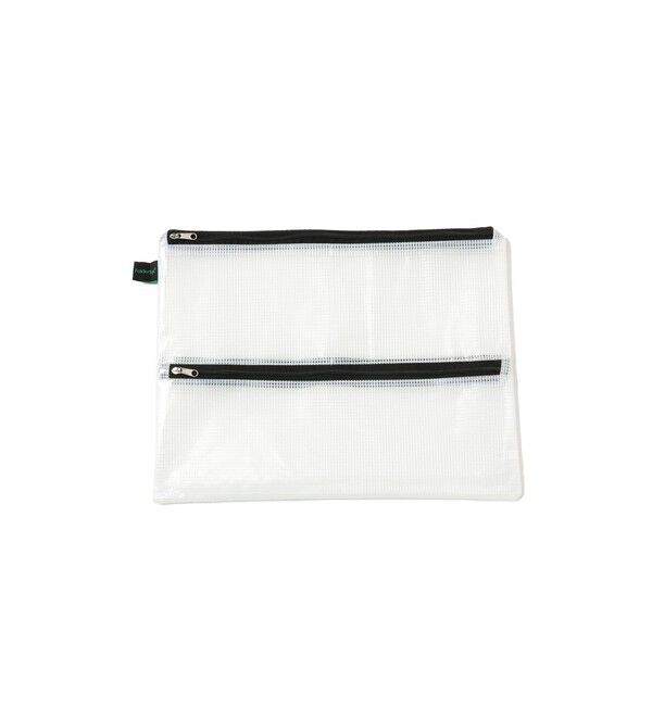 BEAMS「FolderSys / マルチコンパートメントジップバッグ A4」|ポーチ|