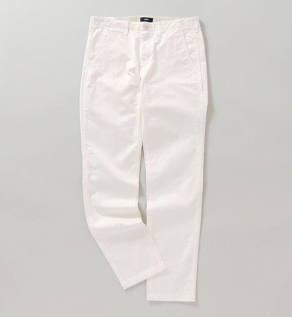 SHIPS「SHIPS:〈抗菌加工〉japan quality カラー テーパード スリム チノパンツ」|チノ|