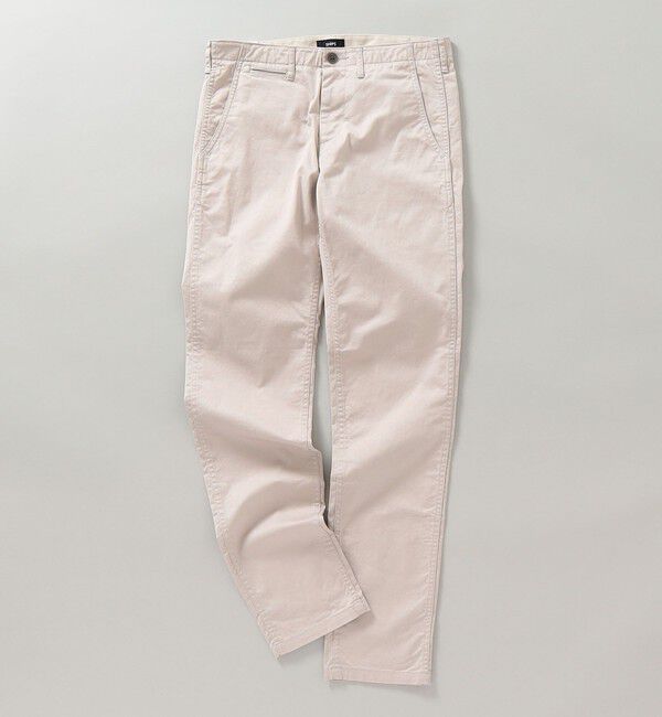 SHIPS「SHIPS:〈抗菌加工〉japan quality カラー テーパード スリム チノパンツ」|チノ|