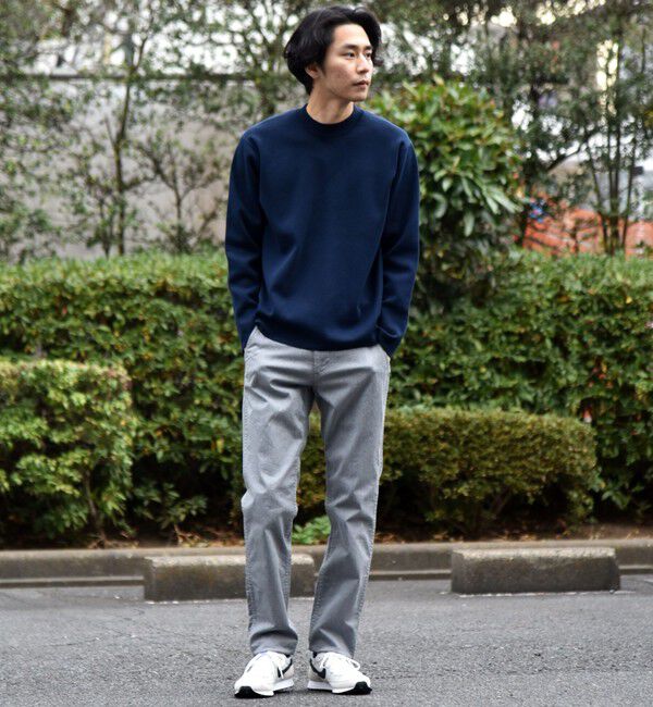 SHIPS「SHIPS:〈抗菌加工〉japan quality カラー テーパード スリム チノパンツ」|チノ|