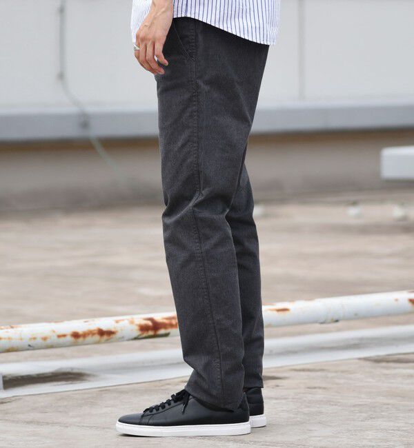 SHIPS「SHIPS:〈抗菌加工〉japan quality カラー テーパード スリム チノパンツ」|チノ|