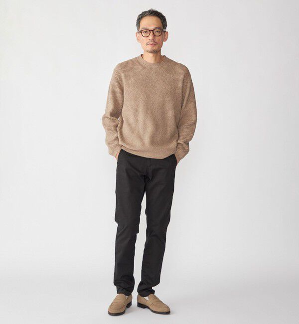 SHIPS「SHIPS:〈抗菌加工〉japan quality カラー テーパード スリム チノパンツ」|チノ|