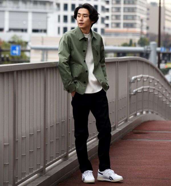 SHIPS「SHIPS:〈抗菌加工〉japan quality カラー テーパード スリム チノパンツ」|チノ|