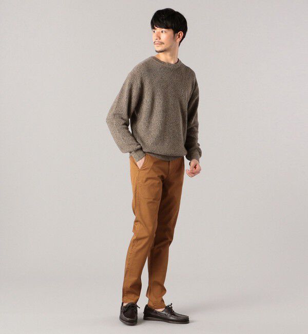 SHIPS「SHIPS:〈抗菌加工〉japan quality カラー テーパード スリム チノパンツ」|チノ|