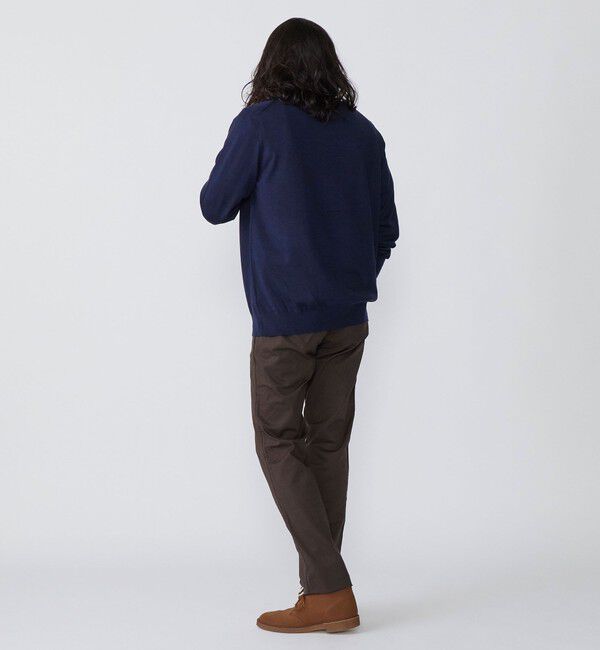 SHIPS「SHIPS:〈抗菌加工〉japan quality カラー テーパード スリム チノパンツ」|チノ|