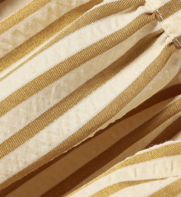 SHIPS Colors 「SHIPS Colors:〈洗濯機可能〉ストライプ ギャザー スカート◇」|フレア|