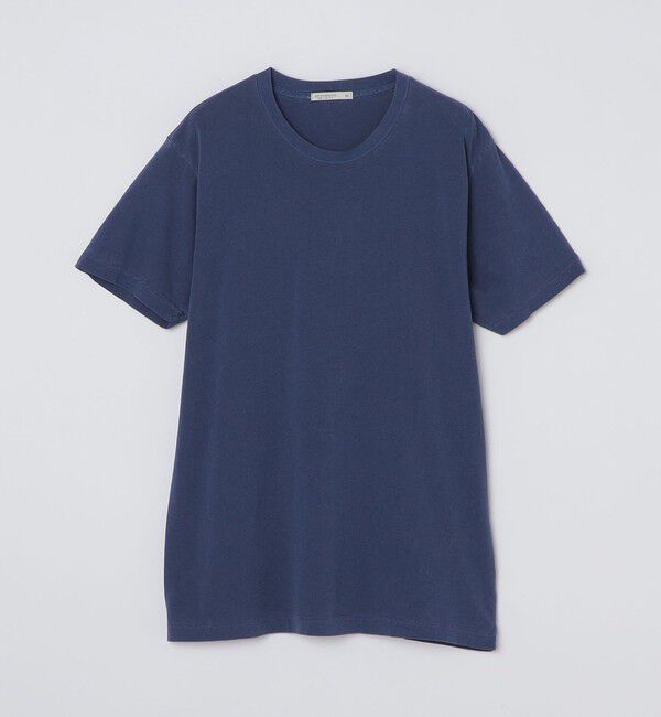 SHIPS「GROWN&SEWN: GARMENT DYE TEE SS」|Tシャツ・カットソー|ライトブルー
