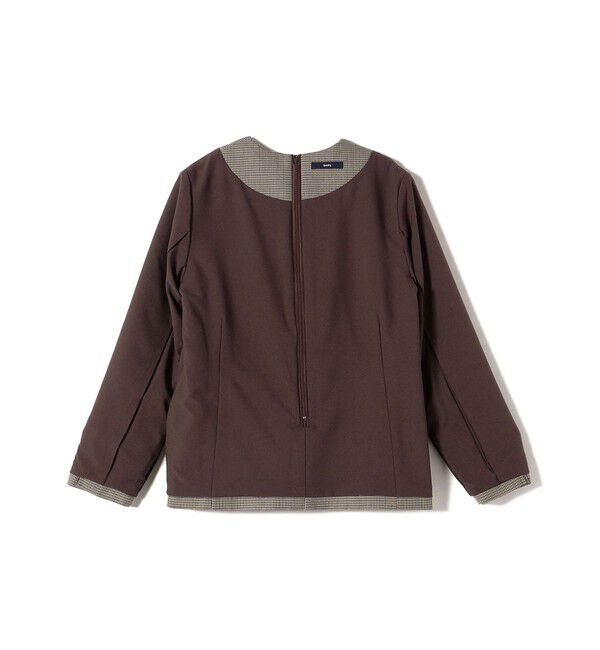 SHIPS for women「ウール混 チェック プルオーバー ジャケット（セットアップ対応）」|その他|