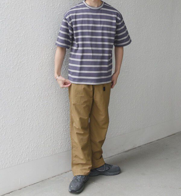 SHIPS any「【SHIPS any別注】sports wear: レトロ カラー ボーダー Tシャツ◇」|Tシャツ・カットソー|